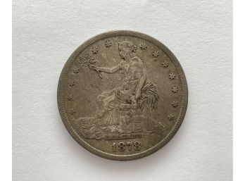 1878 S Trade Dollar