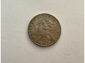 1890 Morgan Silver Dollar