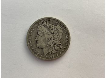 1894 O Morgan Silver Dollar