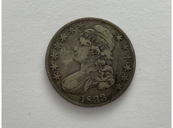 1833 Capped Bust Half Dollar