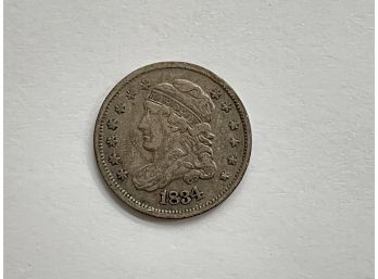 1834 Capped Bust Half Dime