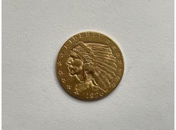 1926 Indian Head Gold $2.50 Quarter Eagle