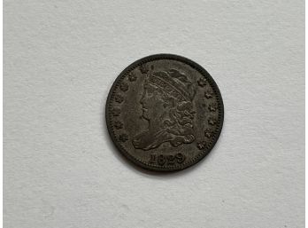 1829 Capped Bust Half Dime