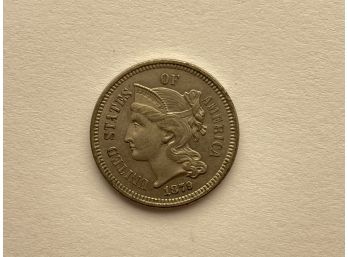 1879 Three Cent Nickel