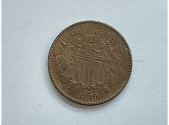 1870 Two-Cent Piece