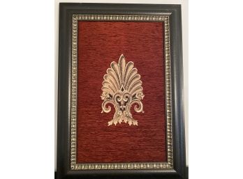 Black And Gold Framed Decorative Art