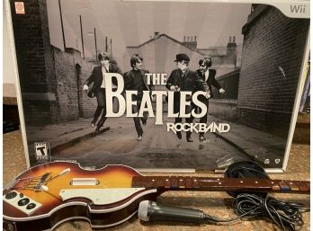 THE BEATLES Rock Band Licensed By Nintendo Games