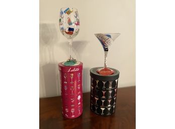 LOLITA Wine And Martini Glasses With Boxes