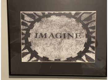 BEATLES IMAGINE Framed  Print