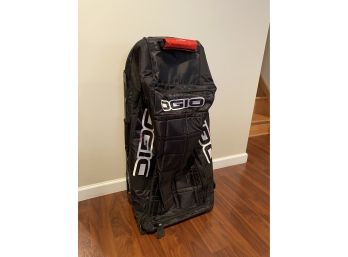 OGIO Black Wheelie Travel Duffle Bag