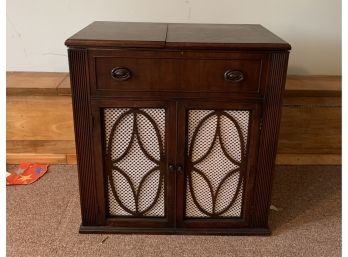 Vintage Wood Server Cabinet