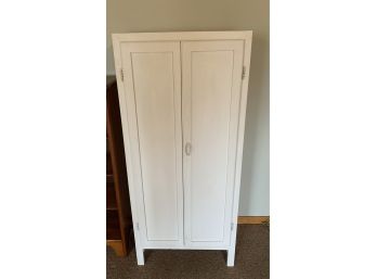 White Wood Jelly Style Cupboard