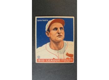 1933 Goudey # 62 Pepper Martin HOF