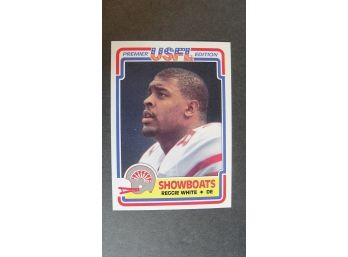 1984 Topps USFL #58 Reggie White Rookie Card