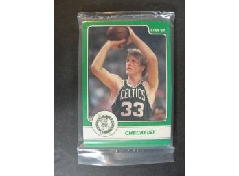 1984 Star Co Larry Bird Set Sealed In Original Bag