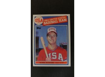 1985 Topps #401 Mark McGwire Rookie Card