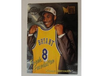 1996 Fleer Metal #137 Kobe Bryant Fresh Foundation