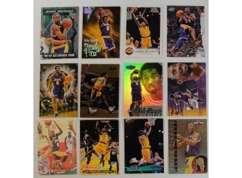 Lot Of (12) Kobe Bryant Cards Group B