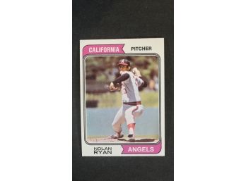 1974 Topps #20 Nolan Ryan