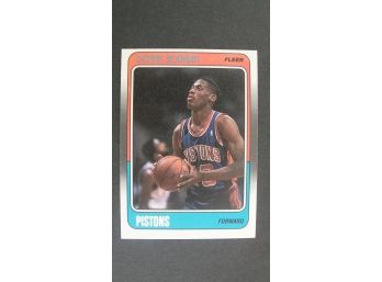 1988 Fleer #43 Dennis Rodman Rookie Card