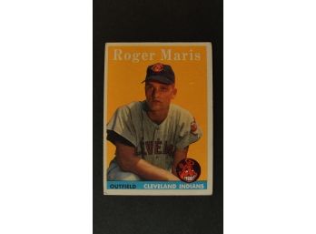 1958 Topps #47 Roger Maris Rookie Card