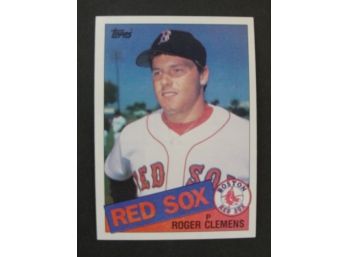 1985 Topps #181 Roger Clemens Rookie Card