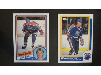 1984-85 #51 & 1987-88 #3 Wayne Gretzky