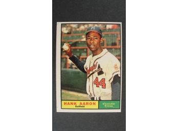 1961 Topps #415 Hank Aaron