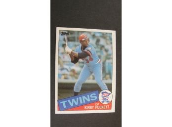 1985 Topps #536 Kirby Puckett Rookie