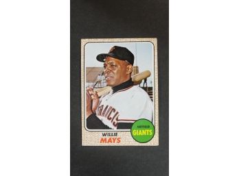 1968 Topps #50 Willie Mays