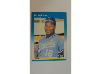 1987 Fleer #369 Bo Jackson Rookie Card