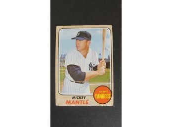 1968 Topps #280 Mickey Mantle