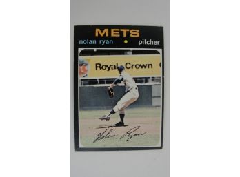 1971 Topps #513 Nolan Ryan