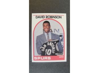 1989 Hoops #138 David Robinson Rookie