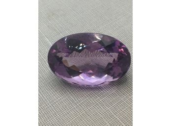 4 Carat Amethyst Stone  - Gorgeous Color And Clarity!