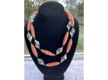 Vintage Glass Beaded Necklace