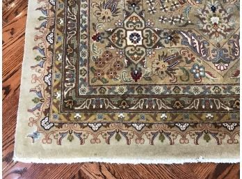 Incredible Oriental Rug - Paid $18,000 - Very High Quality -  Beige - Sage Green - Ox Blood - FANTASTIC RUG !