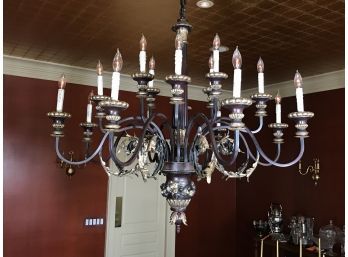 Fabulous French Empire Style Chandelier - Paid $6,600 At KLAFFS In Scarsdale - 45' Wide - AMAZING PIECE !