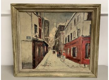 Montmartre-Sacre Coeur Print No. 101 By Maurice Utrillo