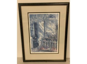 Vintage Framed Patchell Welcome Print Numbered 500/600