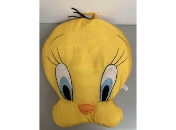 Vintage 1994 Tweety Bird Play By Play Pillow