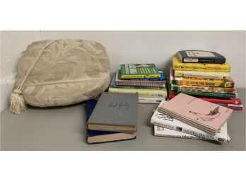 Book LOT Along With A Pillow Book Reader! C1