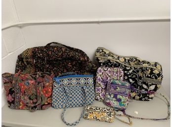 Vera Bradley LOT Duffle Bag, Wristlet, Handbags & More!