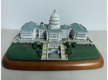 The United States Capitol Building Model By Danbury Mint