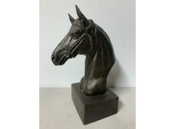Gatco Solid Brass Stallion Horse Head Equestrian