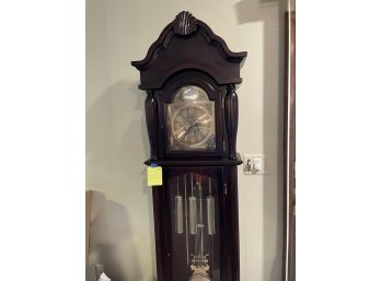 Tempus Fugit Grandfather Clock 22x9x78 UNTESTED