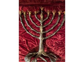 Beautiful Menorah From Judaica Imports In Brooklyn