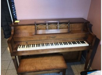 Upright Piano Shoninger Established 1850 New York UNTESTED