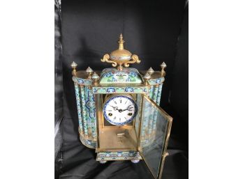 Nice Colorful Clock. Untested  13.5x6x18