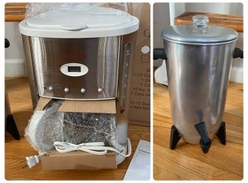 New And Unused Gevalia 1-12 Cup Coffee Maker And Coffee Percolator